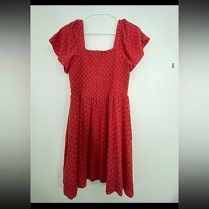 Madewell Red Mini Dress